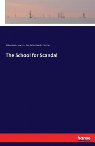 Kniha School for Scandal Richard Brinsley Sheridan