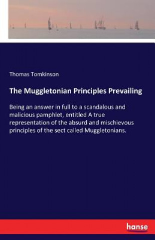 Knjiga Muggletonian Principles Prevailing Thomas Tomkinson