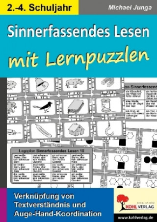 Könyv Sinnerfassendes Lesen mit Lernpuzzlen Michael Junga