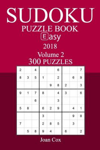 Kniha 300 Easy Sudoku Puzzle Book - 2018 Joan Cox