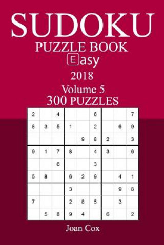 Kniha 300 Easy Sudoku Puzzle Book - 2018 Joan Cox