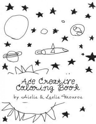 Książka Ace Creative Coloring Book: Hand Drawn for Girls Leslie Monroe