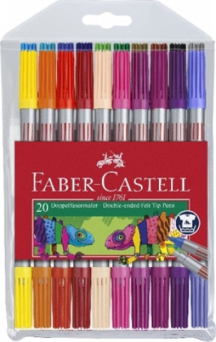 Hra/Hračka Faber-Castell Doppelfasermaler 20er Etui 