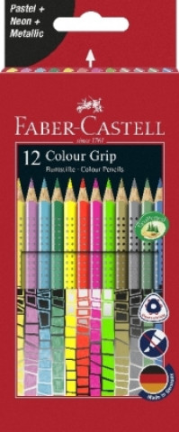Joc / Jucărie Faber-Castell Colour Grip Sonderfarbset 12er Etui 