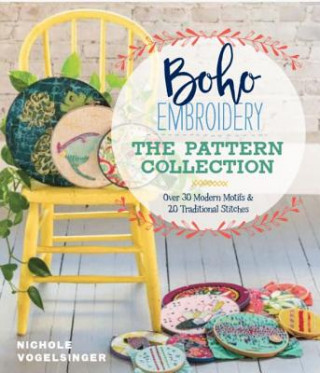 Könyv Boho Embroidery: The Pattern Collection Nichole Vogelsinger