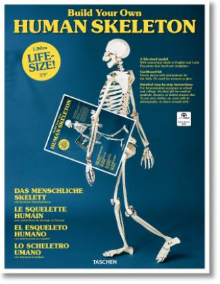 Carte Build Your Own Human Skeleton - Life Size! collegium