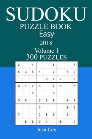 Kniha 300 Easy Sudoku Puzzle Book - 2018 Joan Cox