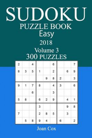 Kniha 300 Easy Sudoku Puzzle Book - 2018 Joan Cox