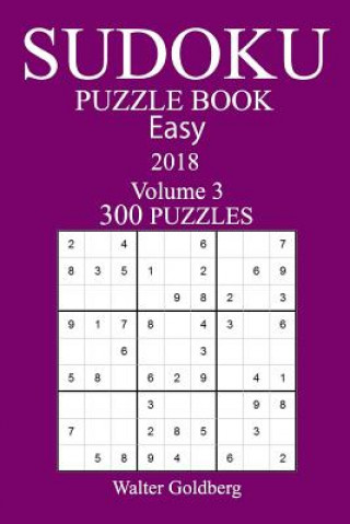 Kniha 300 Easy Sudoku Puzzle Book - 2018 Walter Goldberg