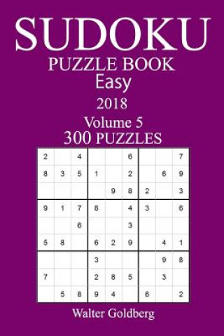 Kniha 300 Easy Sudoku Puzzle Book - 2018 Walter Goldberg