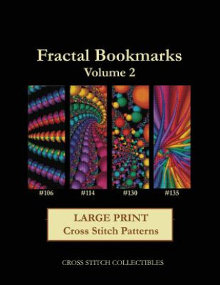 Kniha Fractal Bookmarks Vol. 2 Cross Stitch Collectibles