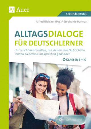 Carte Alltagsdialoge für Deutschlerner Klassen 5-10, m. 1 CD-ROM Stephanie Halman