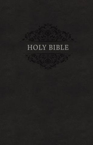 Kniha KJV, Holy Bible, Soft Touch Edition, Leathersoft, Black, Comfort Print Thomas Nelson