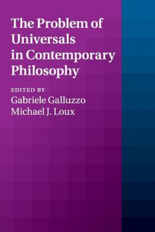 Carte Problem of Universals in Contemporary Philosophy Gabriele Galluzzo