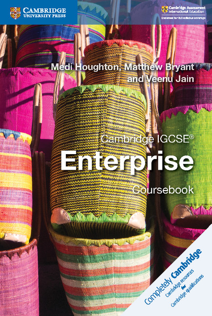 Kniha Cambridge IGCSE (R) Enterprise Coursebook Medi Houghton