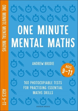 Könyv One Minute Mental Maths for Ages 9-11 Andrew Brodie