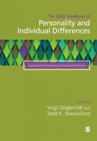 Carte SAGE Handbook of Personality and Individual Differences VIRGIL ZEIGLER-HILL