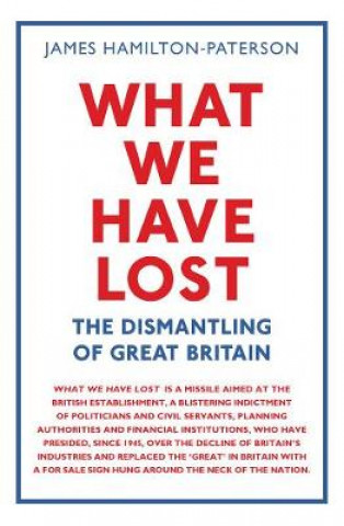 Carte What We Have Lost James Hamilton-Paterson