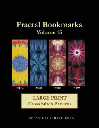 Carte Fractal Bookmarks Vol. 15 Cross Stitch Collectibles