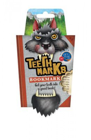 Carte TeethMarks Bookmarks - Wolf 