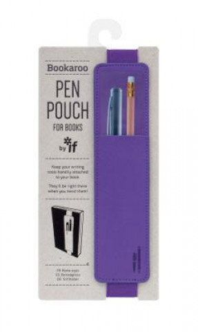 Book Bookaroo Pen Pouch - Purple 