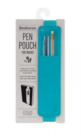 Book Bookaroo Pen Pouch Turquoise 