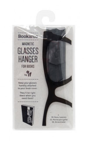 Kniha Bookaroo Glasses Hanger Black 