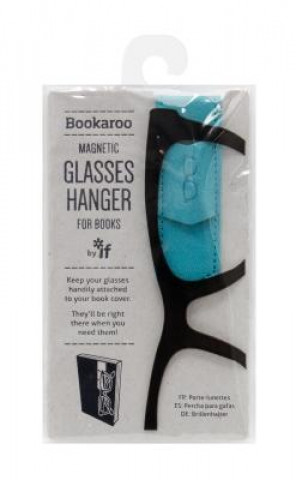 Kniha Bookaroo Glasses Hanger Turquoise 