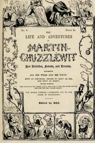 Kniha The Life and Adventures of Martin Chuzzlewit DICKENS