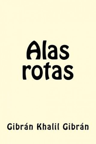 Boek Alas rotas Gibran Khalil Gibran