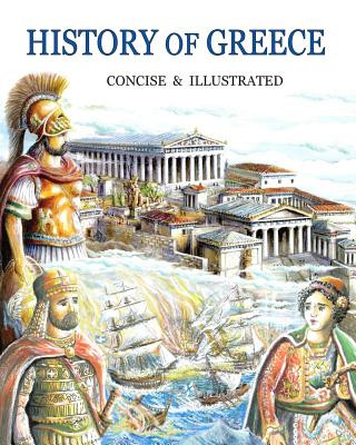 Könyv History of Greece concise and illustrated Philip Katsaros