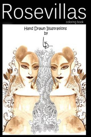 Book Rosevillas Coloring Book Lorie Dinorog