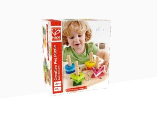 Game/Toy Hape Kreatives Steckpuzzle (Kinderpuzzle) 
