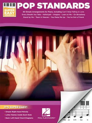 Книга Pop Standards - Super Easy Songbook Hal Leonard Corp