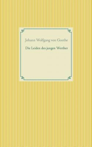 Buch Leiden des jungen Werther Johann Wolfgang Von Goethe