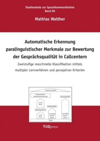 Książka Automatische Erkennung paralinguistischer Merkmale zur Bewertung der Gesprächsqualität in Callcentern Mathias Walther