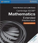 Carte Cambridge IGCSE (TM) Mathematics Extended Practice Book Karen Morrison