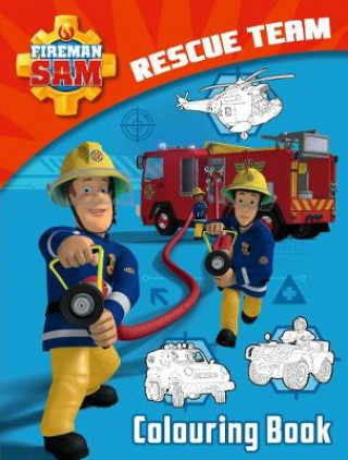 Könyv Fireman Sam: Rescue Team Colouring Book 