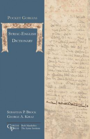 Carte Pocket Gorgias Syriac-English Dictionary Sebastian P. Brock