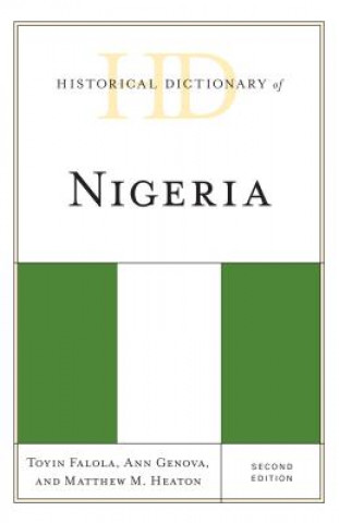 Carte Historical Dictionary of Nigeria Toyin Falola