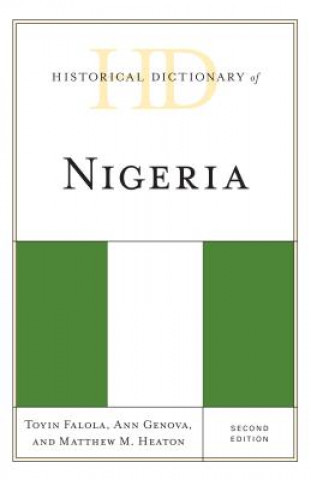 Livre Historical Dictionary of Nigeria Toyin Falola