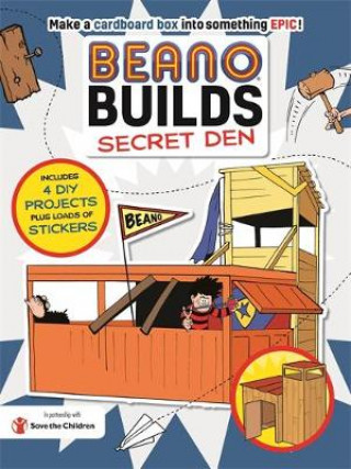 Kniha Beano Builds: Secret Den Frankie Jones