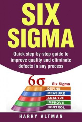 Könyv Six SIGMA: Quick Step-By-Step Guide to Improve Quality and Eliminate Defects in Any Process Harry Altman