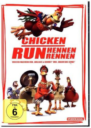 Video Chicken Run - Hennen rennen, 1 DVD Nick Park