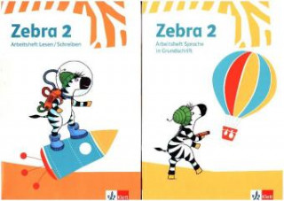 Kniha Zebra 2. Paket: Arbeitsheft in Grundschrift, Arbeitsheft Lesen/Schreiben Klasse 2 