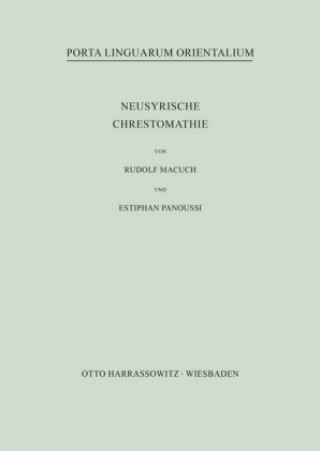 Carte Neusyrische Chrestomathie Rudolf Macuch