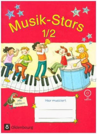 Książka Musik-Stars - Grundwissen 1./2. Schuljahr - Übungsheft mit Lösungen und Audio-CD Solveig Wezel