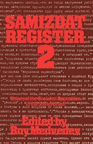 Knjiga Samizdat Register 2 Roy A Medvedev