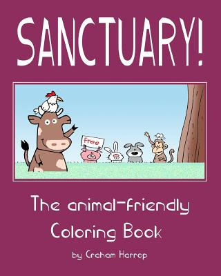 Knjiga Sanctuary!: The animal-friendly Coloring Book Graham Harrop