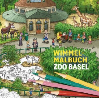 Kniha Wimmel-Malbuch: Zoo Basel Mirco Brüchler